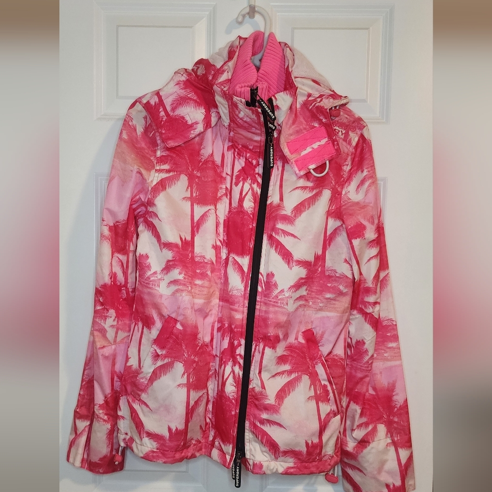 NWT Superdry Black Edition SD-Windcheater Jacket sz L